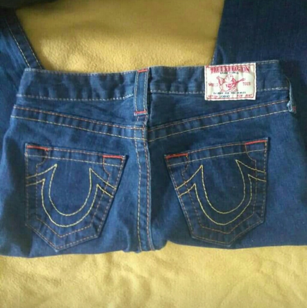 True religion blue jeans
